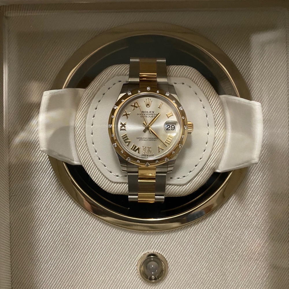 ROLEX - Lady Datejust Two Tones Silver Dial